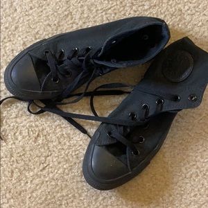 Black Chuck Taylor’s